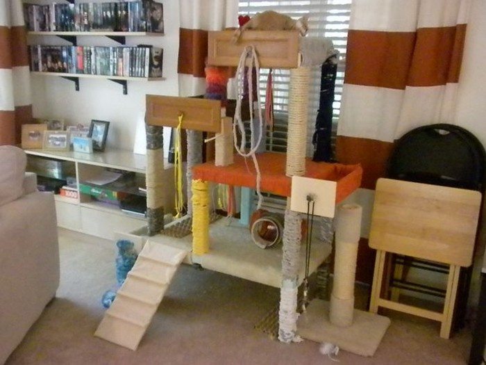 DIY Cat Tree