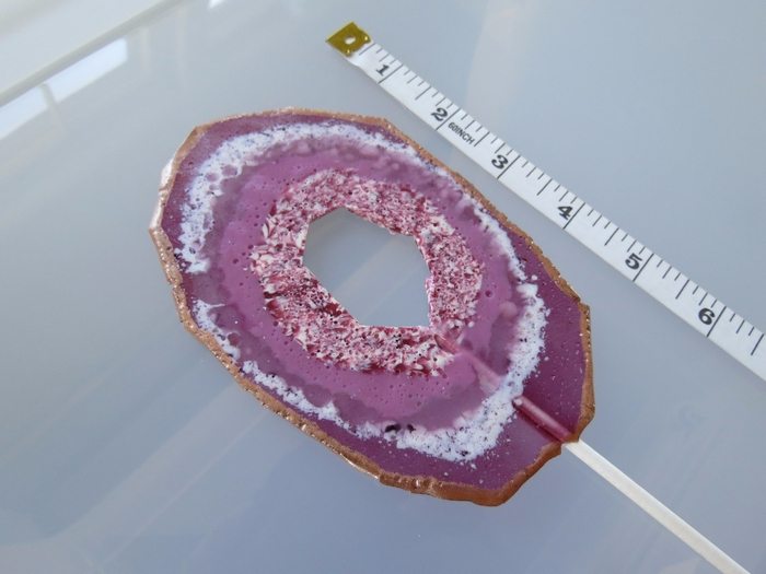 Agate Rock Lollipops