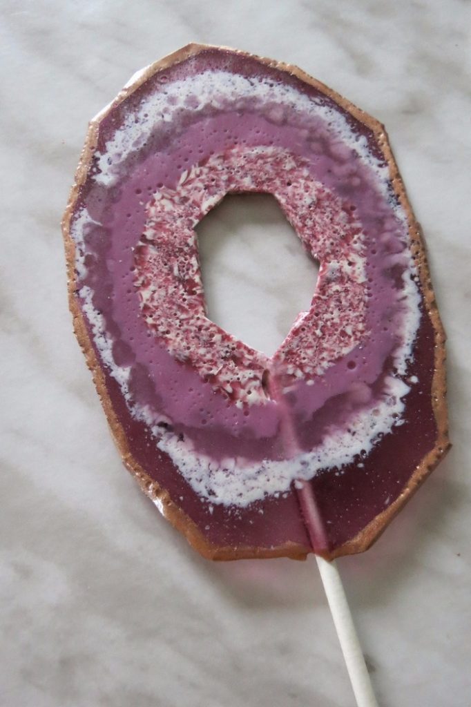 Agate Rock Lollipops