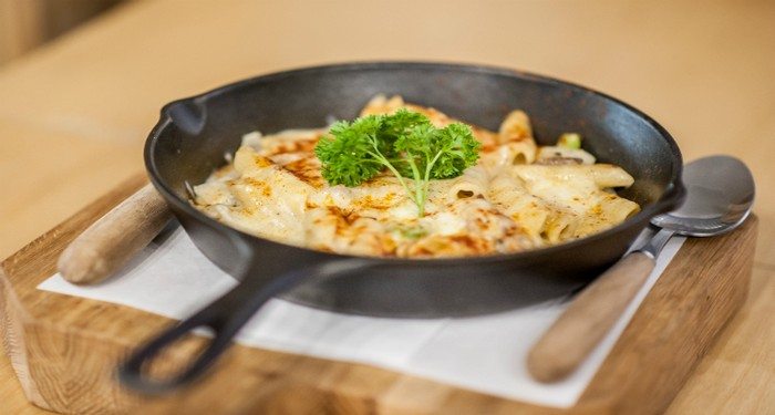 Healthy White Turkey Mac and Cheese