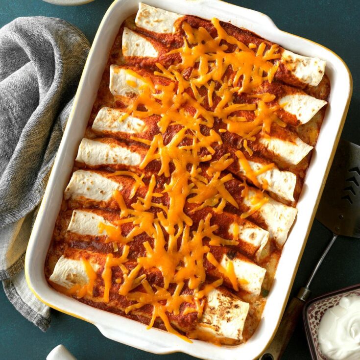 Easy Cheese Enchiladas
