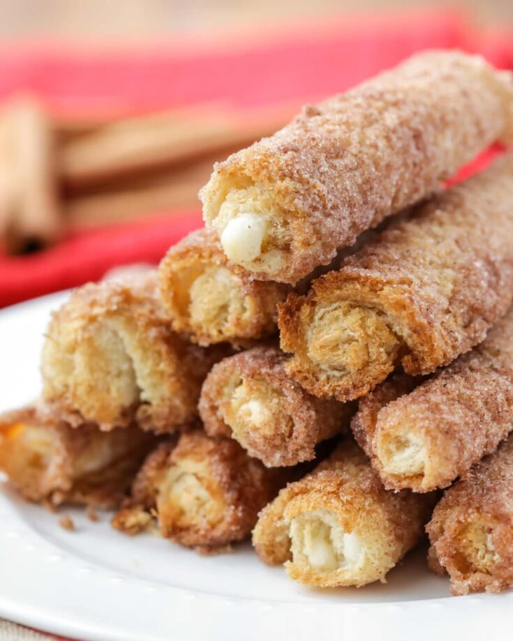Apple and Cream Cheese Roll-Ups