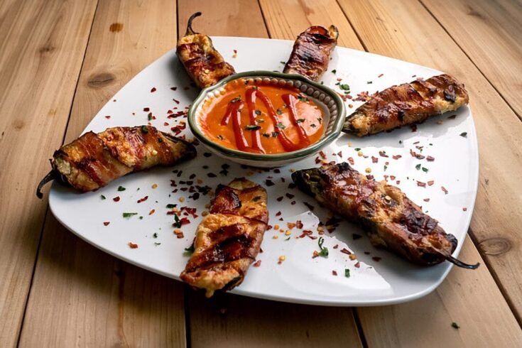 Bacon-Wrapped Jalapeno Poppers