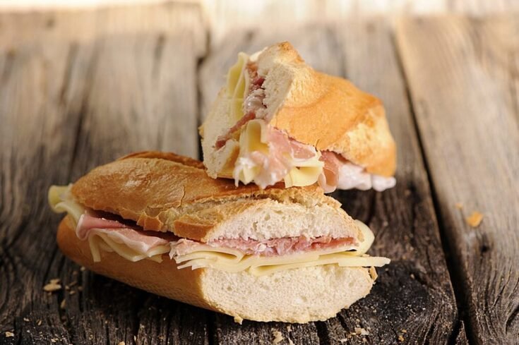 Baked Ham and Cheese Party Sandwiches
