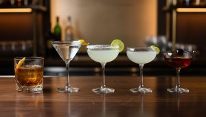 An image of the most popular cocktail recipes among bars.