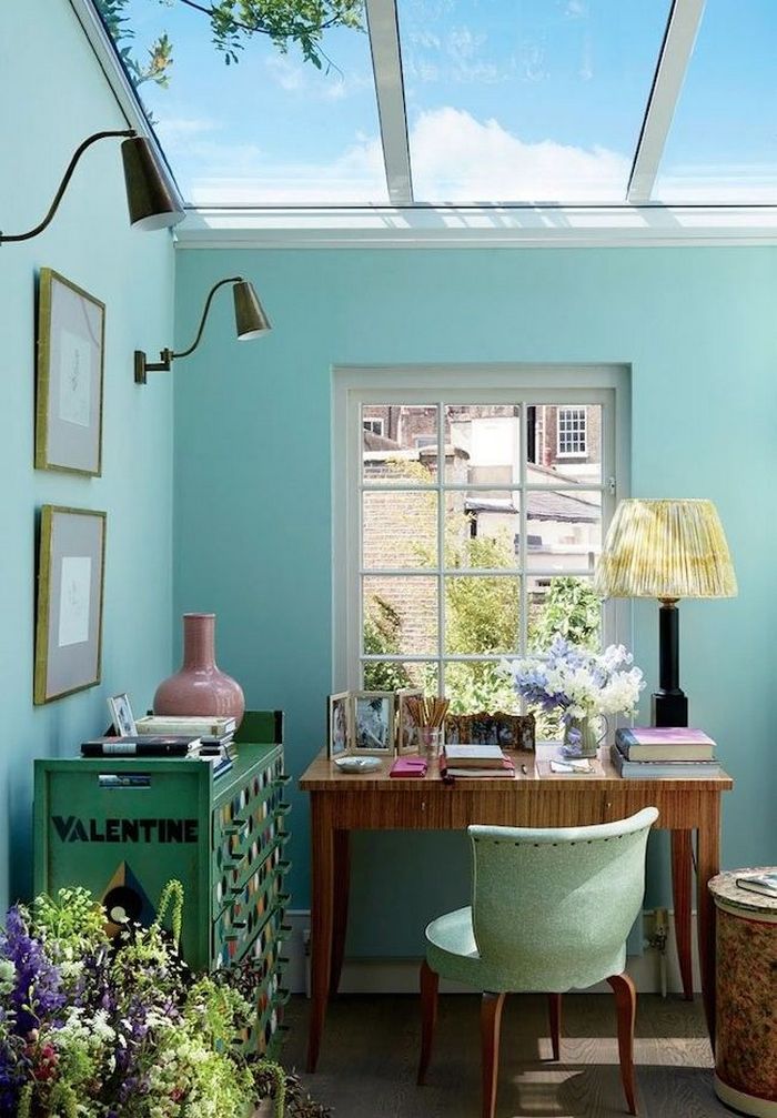 Home Office Lighting - Natural