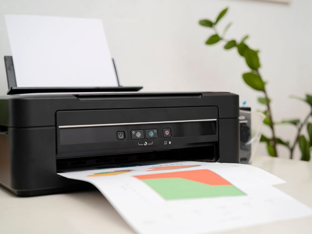 An image of a wireless printer.