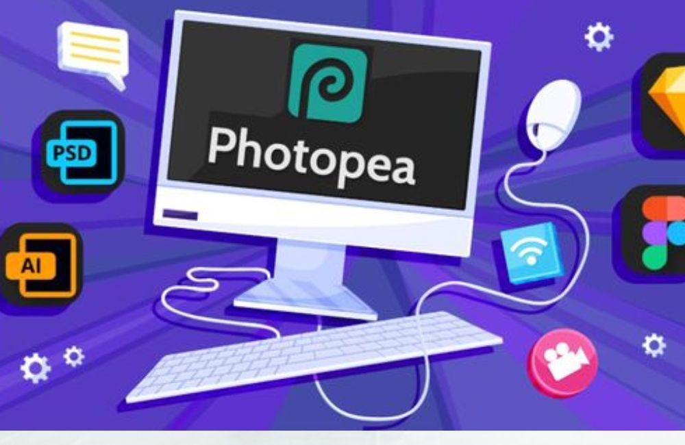 An image of Photopea for an article about Photopea tutorial.