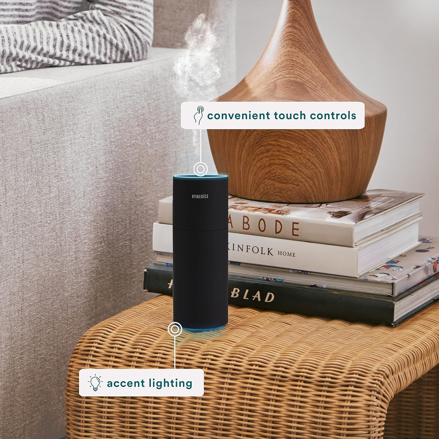 An image of Homedics Portable Humidifier.