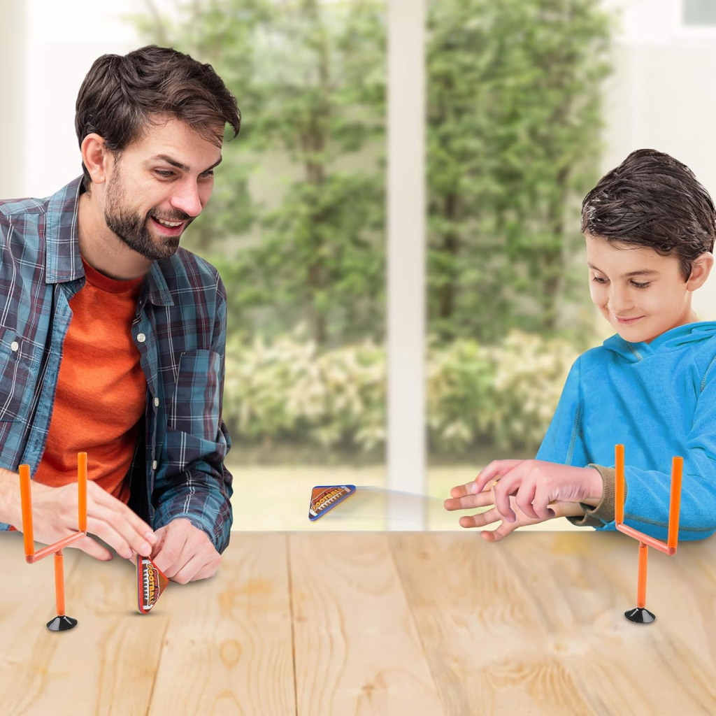 An image of desktop football set. 