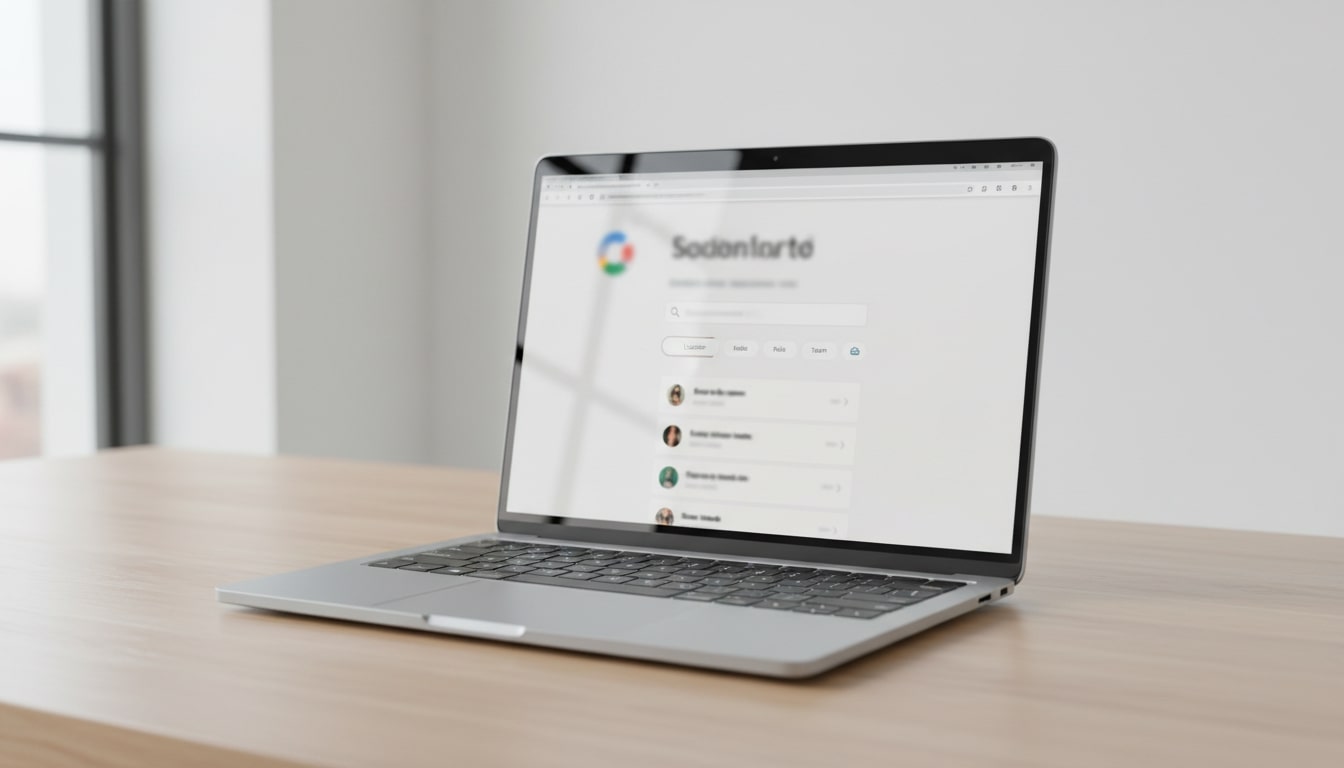 Stylized View of the Google Careers Page.