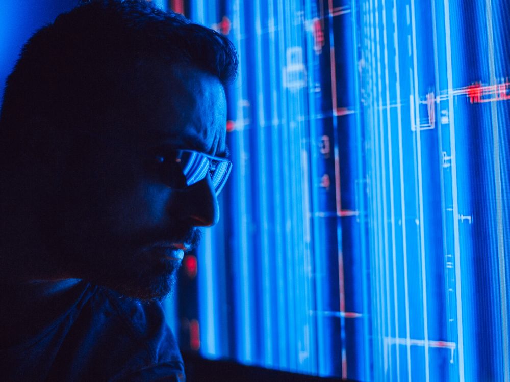 An image of a hacker for an article about cyber security.