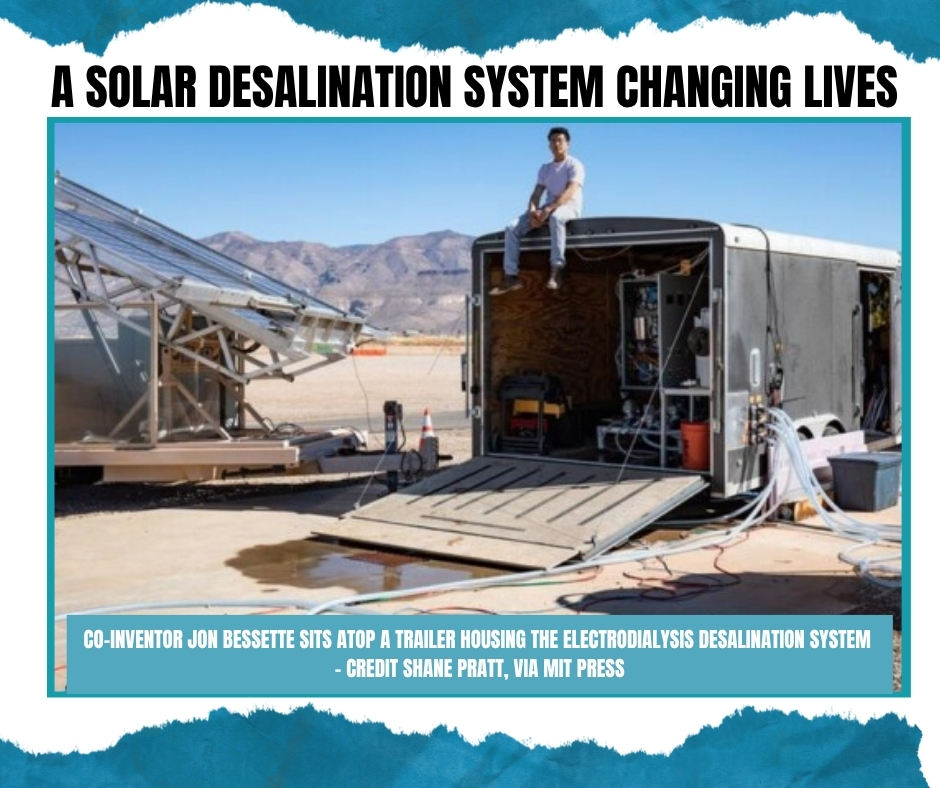 solar desalination system