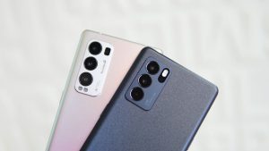 An image of two phones for an article about T-Mobile phone deals.