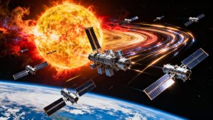 Starlink’s Big Test: Surviving Solar Storms in a Fiery Space Race