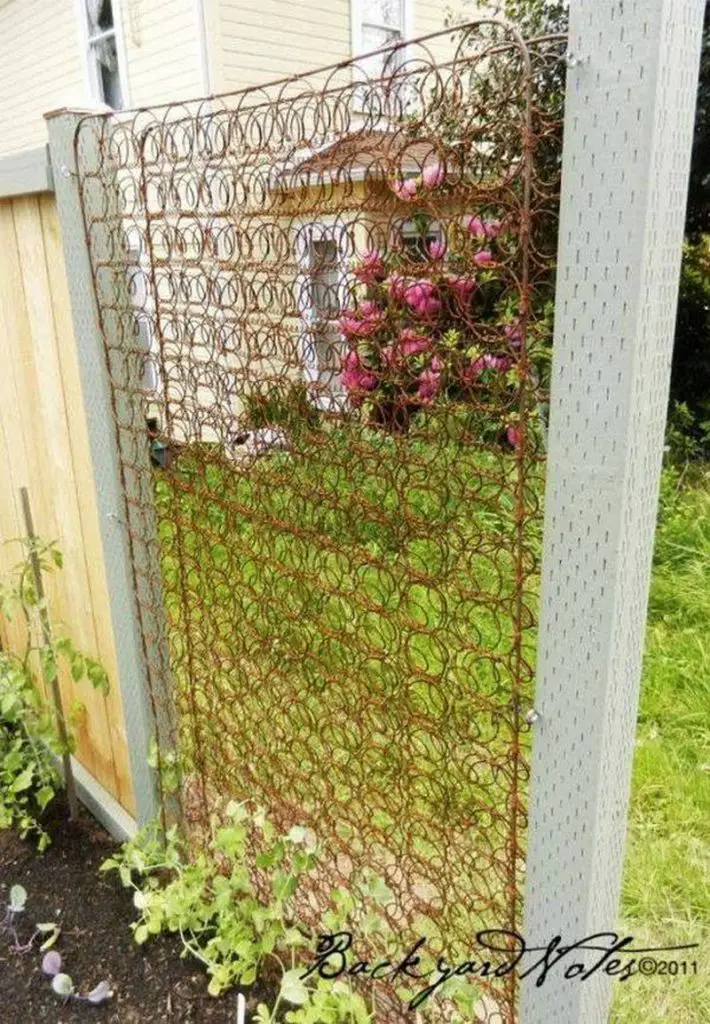 Trellis From Recycled Materials