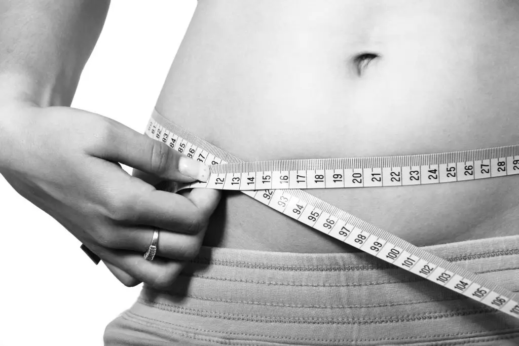 Waist circumference indicates the amount of fat present in your abdomen.