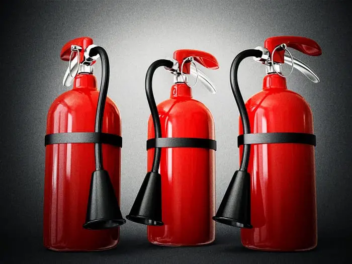 If you don't have fire extinguishers in your home, get some. Then learn how to use them.  