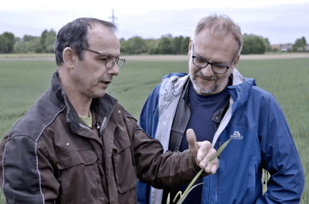 German wheat farmer Franz Lehner says pesticides are essential to feed the world. Foreign Correspondent: Tomás Ybarra