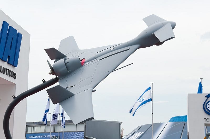 The Israeli Harpy is an autonomous missile that circles the skies until it finds its target. 