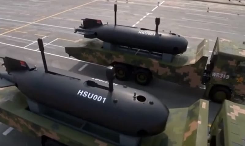 China is developing large, smart and relatively low-cost unmanned submarines.