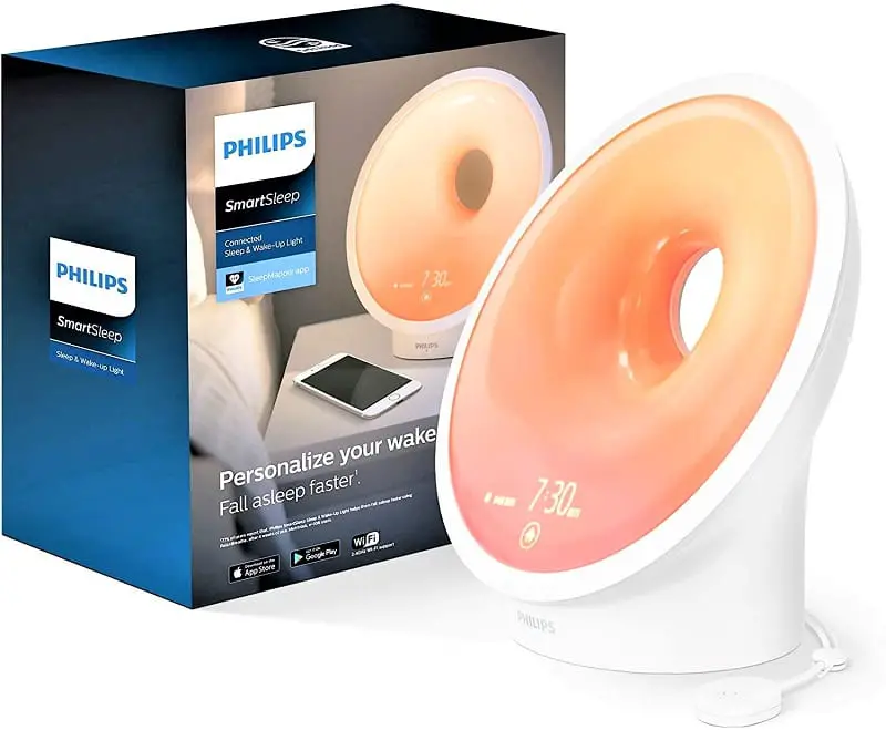 The Philips SmartSleep Connected Sleep and Wake-up Light offers more than just simulated sunlight.