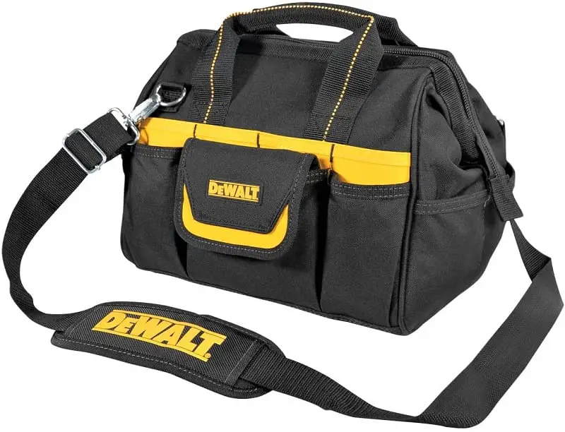 Choose a bag with an open top so you can reach in and grab tools for quick repairs.
