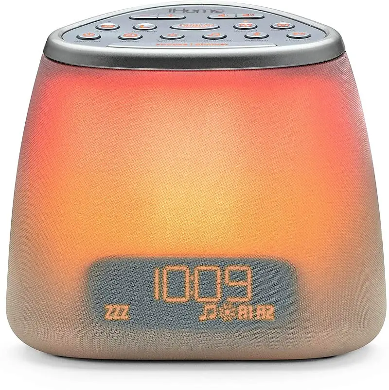 Just by looking at it, you can tell the engineers behind the iHome Zenergy were thinking about bedtime. 