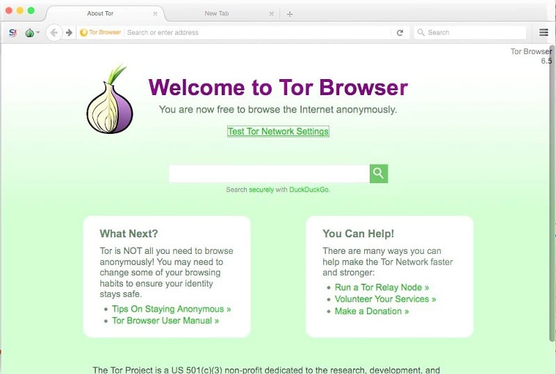 The Tor browser works like a VPN.