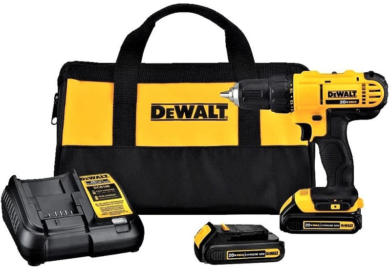 Whether you’re driving bolts to mount a picture frame or tightening hinges, a battery-powered drill means less hassle.