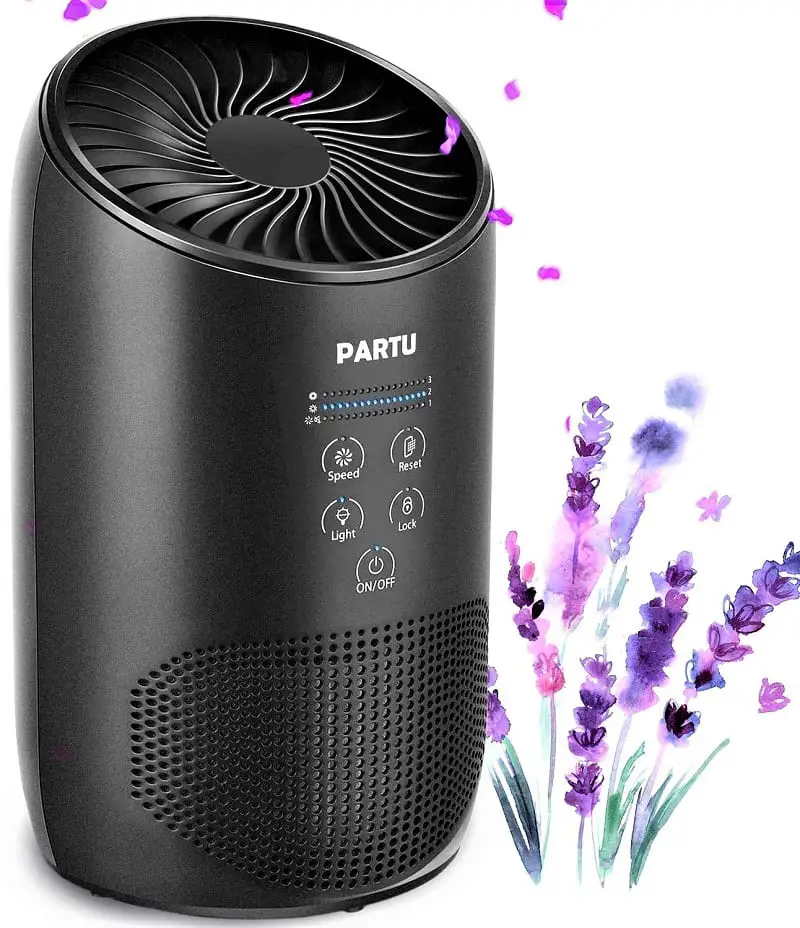 If you’re looking to purify your space with the scent of lavender, get the PARTU HEPA Air Purifier. 
