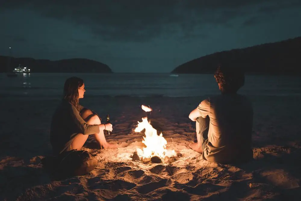 As such, gathering around a campfire fosters social bonding and relationship building.