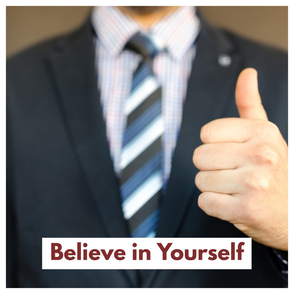 Harnessing the power of Emotional Intelligence can be highly advantageous; a key factor in ensuring success is believing in yourself!