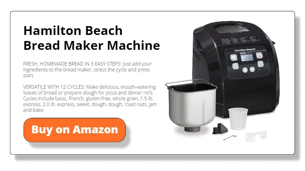 Hamilton Beach Bread Maker Machine 29982