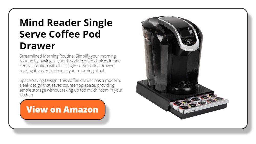 Mind Reader Single Serve Coffee Pod Drawer