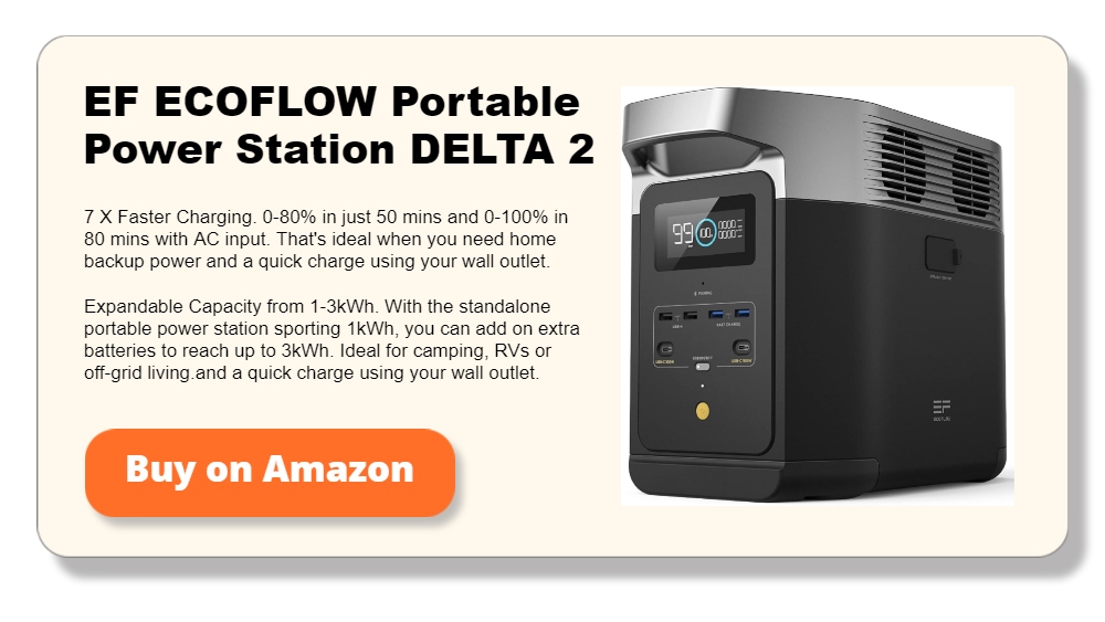 EF ECOFLOW Portable Power Station DELTA 2