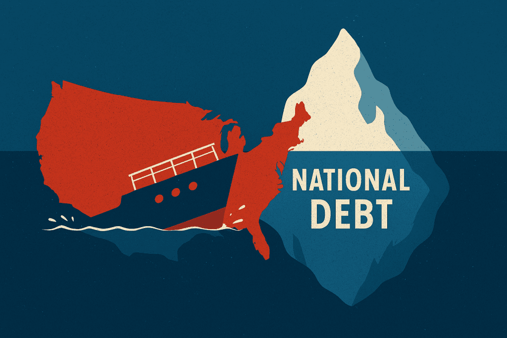 The American national debt crisis.