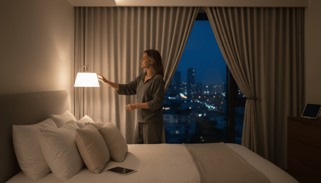 How to dial down nightlight stress for heart health