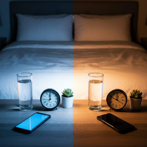 Nighhtlight stress: is your bedroom glow harming you?